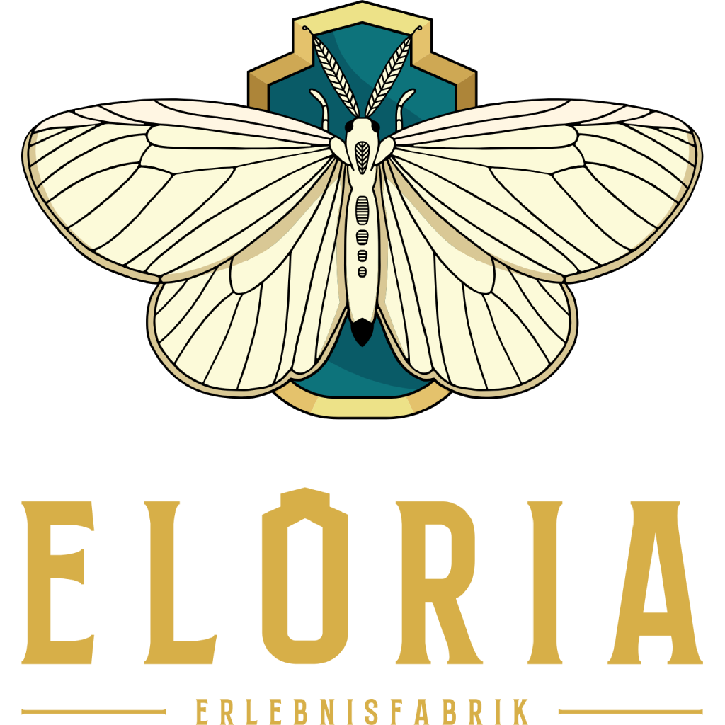 Logo der ELORIA Erlebnisfabrik in Bottrop